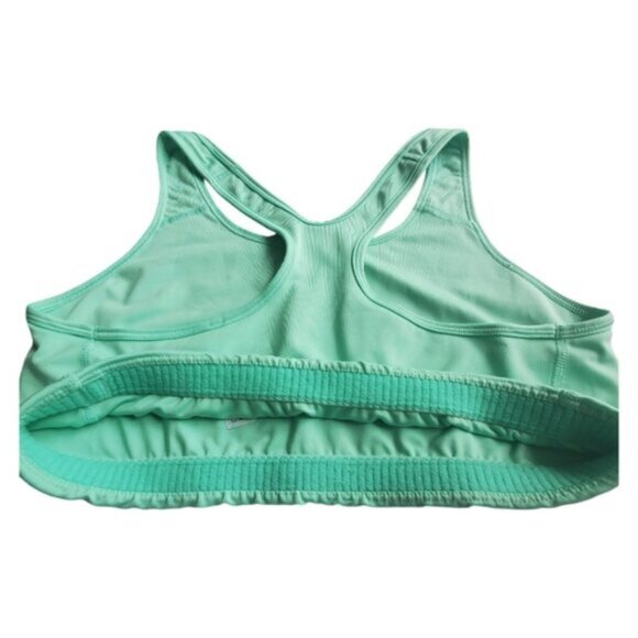 Nike Swoosh Aqua Green Sports Bra Size XL - Picture 3 of 8